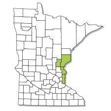 Minnesota range map